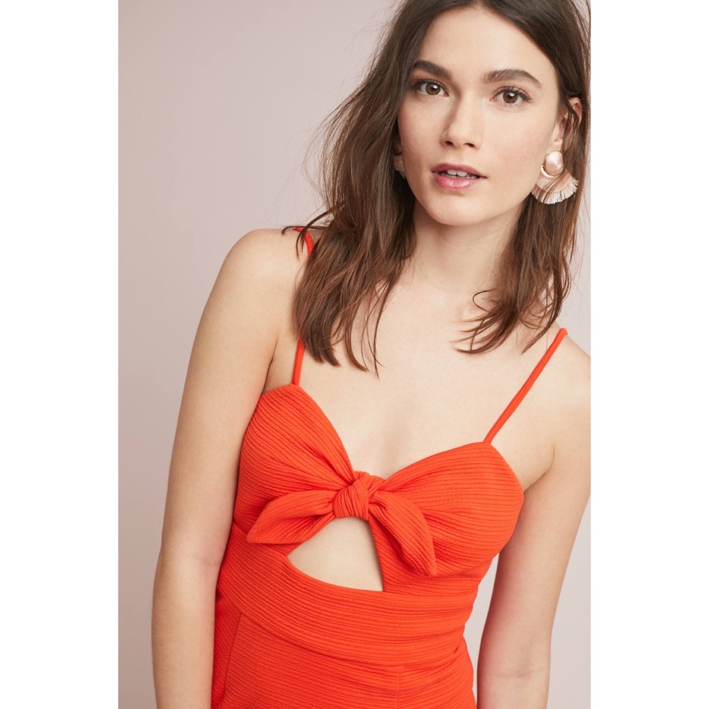 NWT Anthropologie Tropicale Knotted Dress - Picture 2 of 6